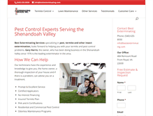 Tablet Screenshot of bestexterminating.com